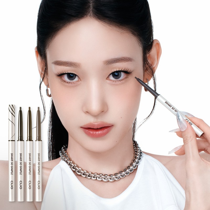 [NO.1 Eyeliner] Clio Sharp So Simple Waterproof Pencil Liner Single Item/Double Plan