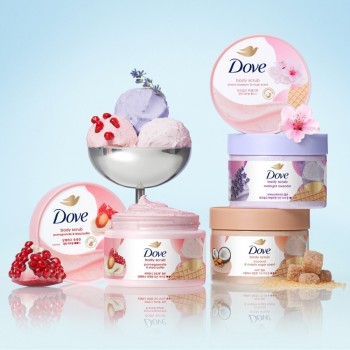 Dove body scrub 298g (4 types, choose 1)