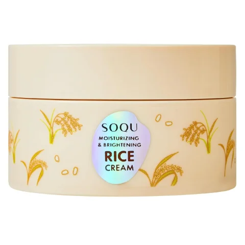 SOQU Rice Cream – Hydrating Korean Rice Moisturizer